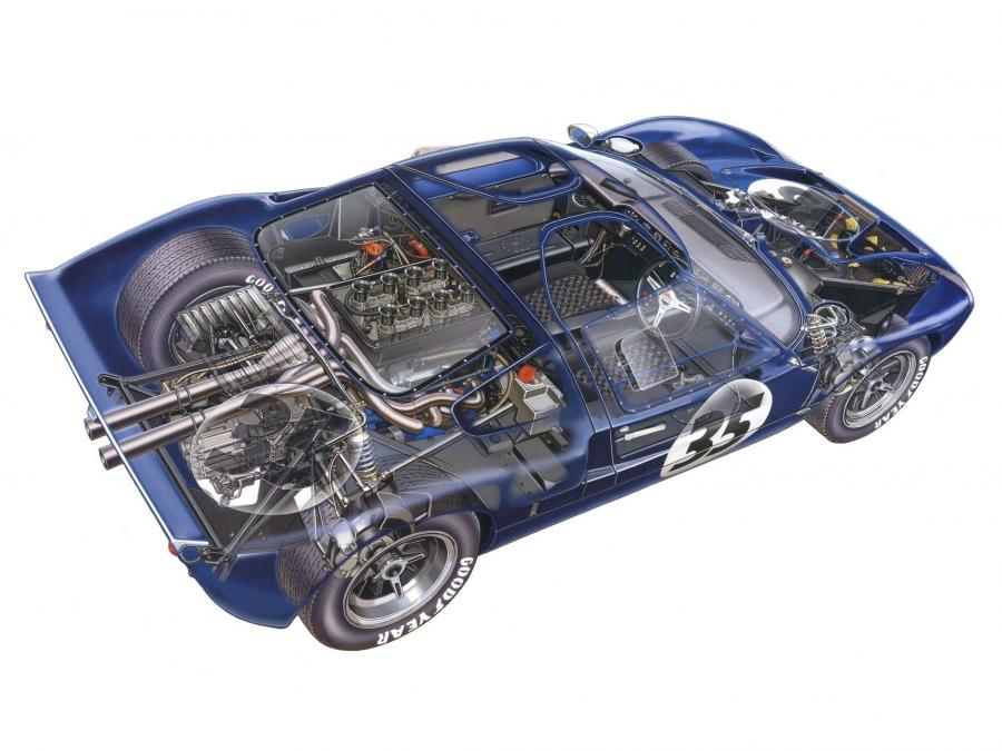  Ford GT40 (Mk II) 1965 года  (фото 103 из 118)